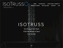 Tablet Screenshot of isotruss.com